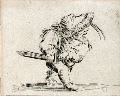 Varie Figure Gobbi ... (incisione) da Jacques Callot