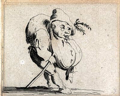 Varie Figure Gobbi ... (incisione) da Jacques Callot