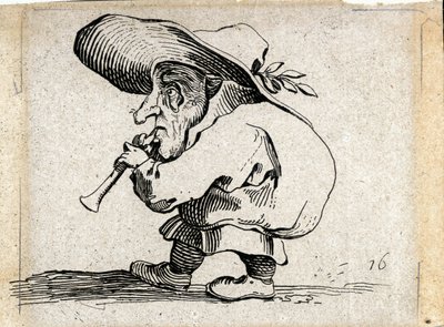 Varie Figure Gobbi ... (incisione) da Jacques Callot