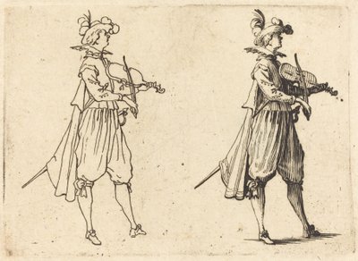 Violinista da Jacques Callot