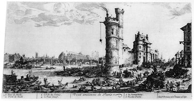 Vue Ancienne de Paris, c1615-1635 1924 da Jacques Callot