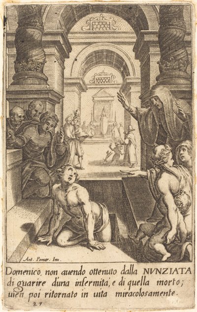 Domenico da Jacques Callot after Antonio Circignani