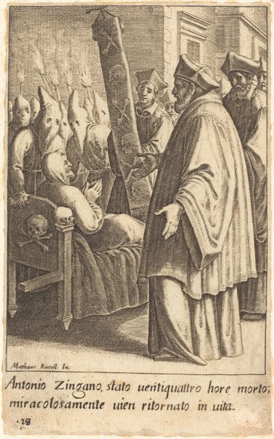 Antonio Zingano da Jacques Callot after Matteo Rosselli
