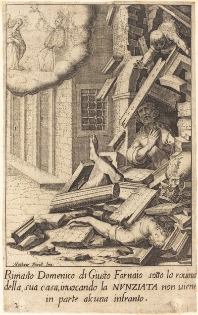Domenico di Giusto da Jacques Callot after Matteo Rosselli