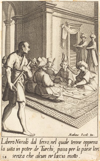 Niccolò da Jacques Callot after Matteo Rosselli