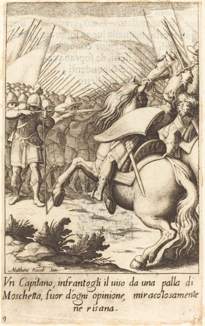 Il capitano da Jacques Callot after Matteo Rosselli