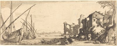 Il piccolo porto da Jacques Callot or Follower of Jacques Callot