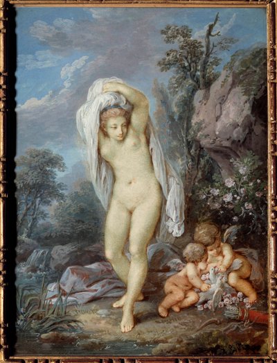 Il bagno di Venere. Dipinto di Jacques Charlier da Jacques Charlier