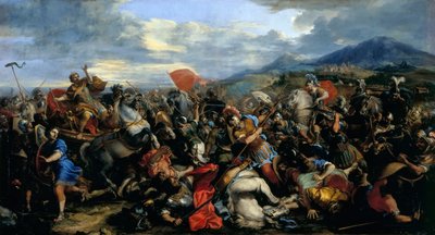La Battaglia di Gaugamela nel 331 a.C. da Jacques Courtois