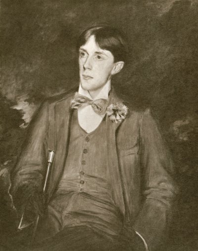 Aubrey Beardsley, ritratto da Jacques Emile (after) Blanche