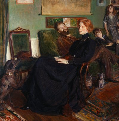 Daniel, Marianne, Francois e Leon Halevy da Jacques Emile Blanche
