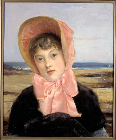 La capeline rose di Jacques Emile Blanche (1861-1942) da Jacques Emile Blanche