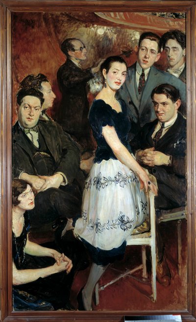 Il Gruppo dei Sei da Jacques Emile Blanche