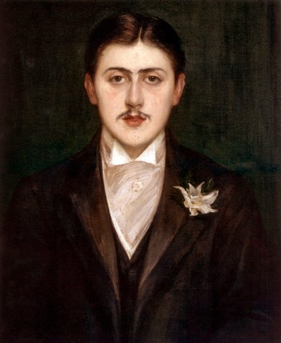 Marcel Proust, 1892 da Jacques Emile Blanche