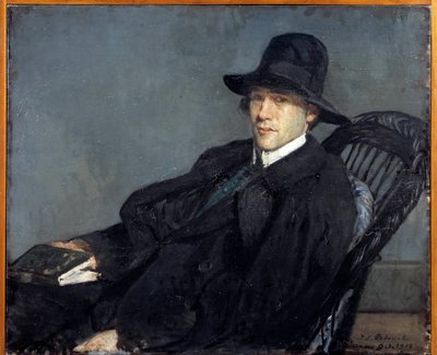 Ritratto di André Gide da Jacques Emile Blanche