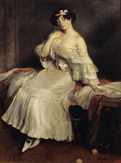 Ritratto di Colette da Jacques Emile Blanche