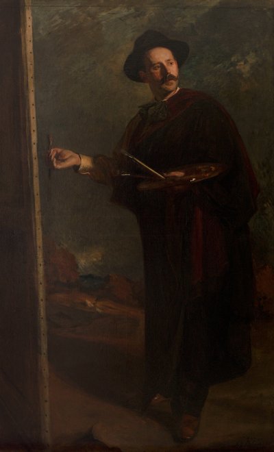 Ritratto di Ignacio Zuloaga y Zabaleta da Jacques Emile Blanche
