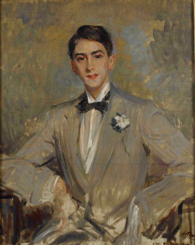 Ritratto di Jean Cocteau 1889-1963, 1912 da Jacques Emile Blanche