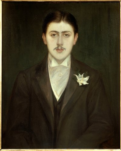 Ritratto di Marcel Proust (1871-1922), scrittore francese da Jacques Emile Blanche