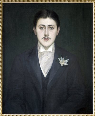 Ritratto di Marcel Proust da Jacques Emile Blanche