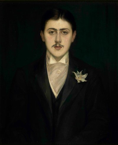 Ritratto di Marcel Proust, 1892 da Jacques Emile Blanche
