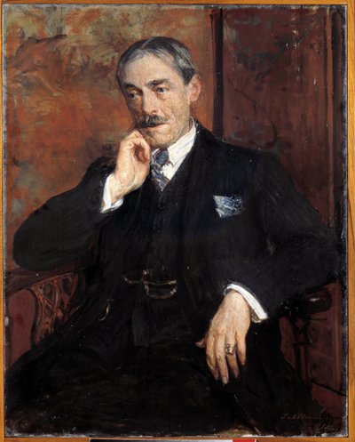 Ritratto di Paul Valery (scrittore francese) da Jacques Emile Blanche