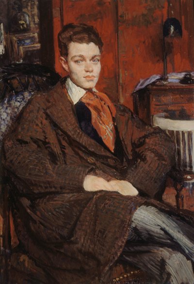 Ritratto di René Crevel 1900-1935, 1928 da Jacques Emile Blanche
