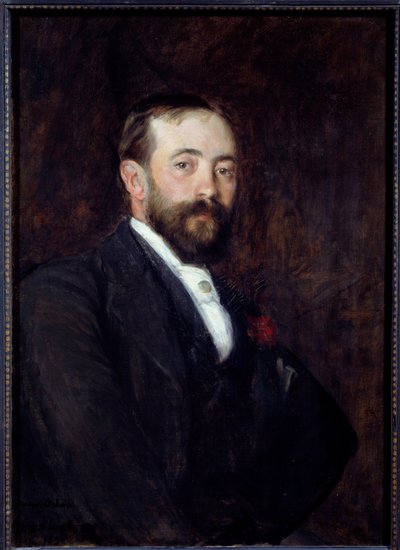 Ritratto del pittore spagnolo Don Rafael de Ochoa y Madrazo da Jacques Emile Blanche