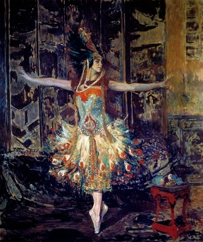 Danzatrice russa Tamara Karsavina (1885-1978) nel balletto 