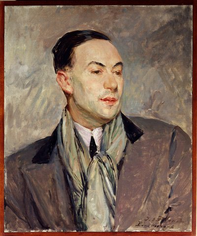 Studio per il ritratto di Paul Morand da Jacques Emile Blanche