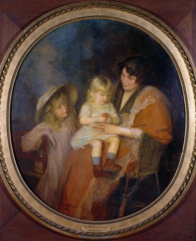 Il Mandarino o, Madame Thawlow e i suoi figli da Jacques Emile Blanche