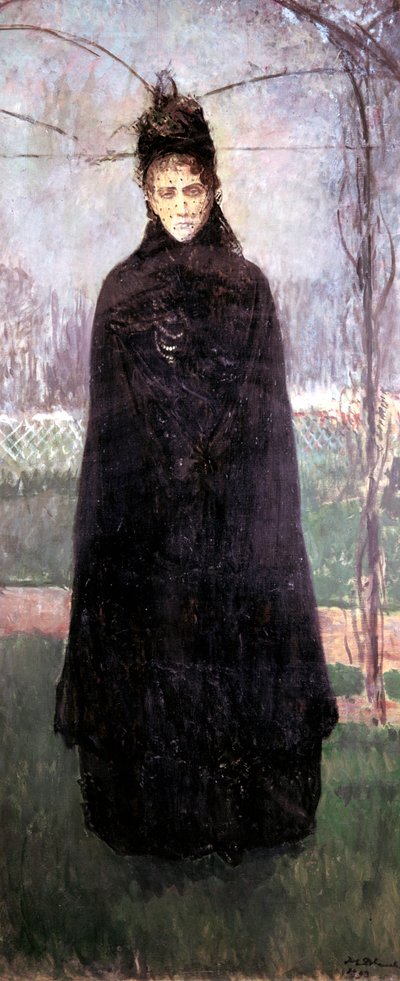 Virginia Oldoini Contessa di Castiglione, Memoria del 1893 da Jacques Emile Blanche