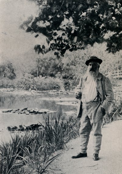Claude Monet, Giverny, 1905 da Jacques Ernest Bulloz
