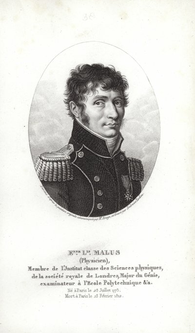 Étienne-Louis Malus da Jacques Etienne Victor Arago