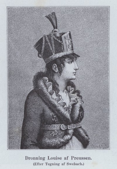 Luisa di Meclemburgo-Strelitz, regina consorte del re Federico Guglielmo III di Prussia da Jacques Francois Joseph (after) Swebach