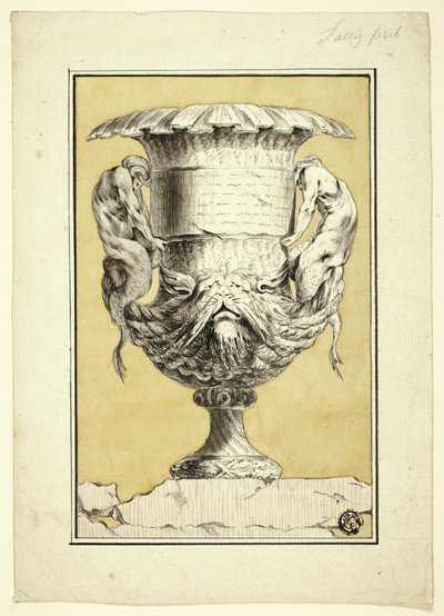 Vaso monumentale con figure antropomorfe da Jacques Francois Joseph Saly