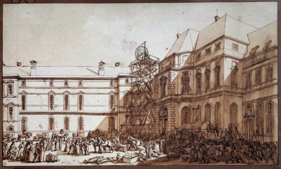 Arrivo al Louvre dei capolavori italiani da Jacques Francois Joseph Swebach