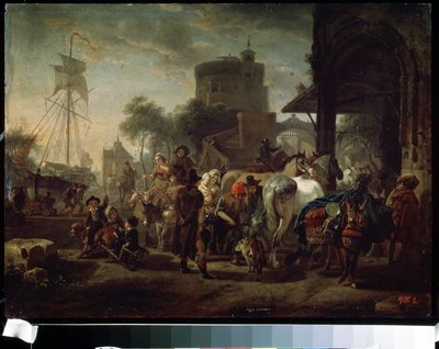 La fiera dei cavalli da Jacques Francois Joseph Swebach