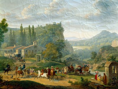 Fermata del passeggero da Jacques Francois Joseph Swebach