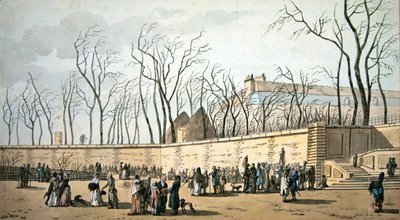 La Petite Provence nei Giardini delle Tuileries da Jacques Francois Joseph Swebach