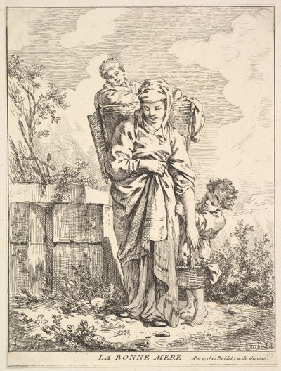 La buona madre da Jacques Gabriel Huquier