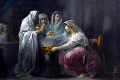 Le Vestali (dettaglio) da Jacques Gamelin