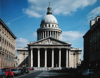 Vista della facciata, costruita 1757-90 da Jacques Germain Soufflot
