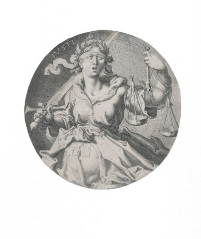 Giustizia, 1593 da Jacques Gheyn