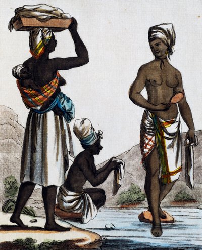 Lavandaie di Santo Domingo da Jacques Grasset de Saint Sauveur