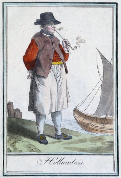 Olandese che fuma la pipa Frontespizio dell