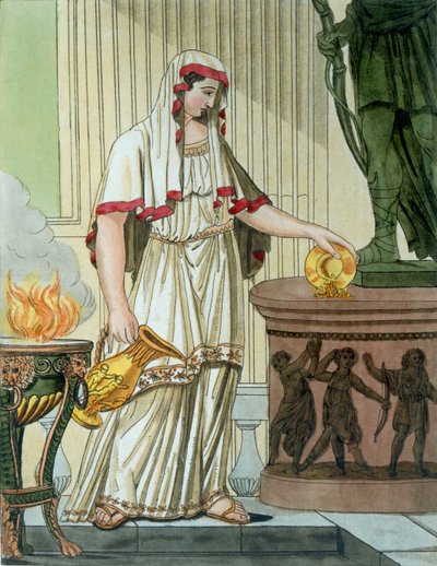 Vestale, illustrazione da 