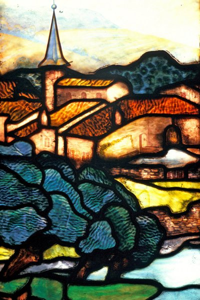 Nancy (dipartimento 54), Art Nouveau, Camera di Commercio e Industria, Vetrate di Jacques Gruber (1870-1936) da Jacques Gruber