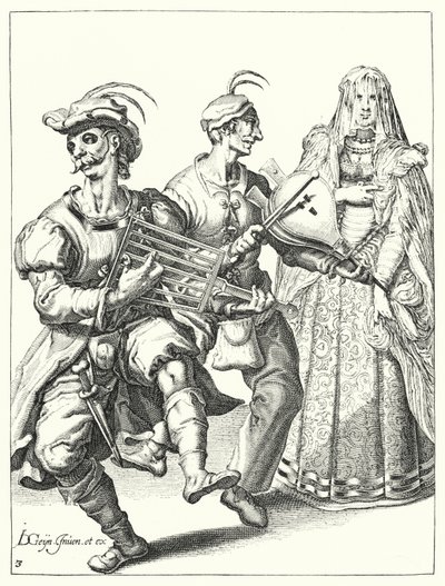 Mascherata da Jacques II de Gheyn