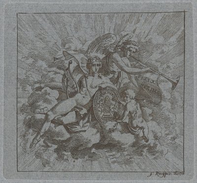 Composizione allegorica su Felix Meritis da Jacques Kuyper